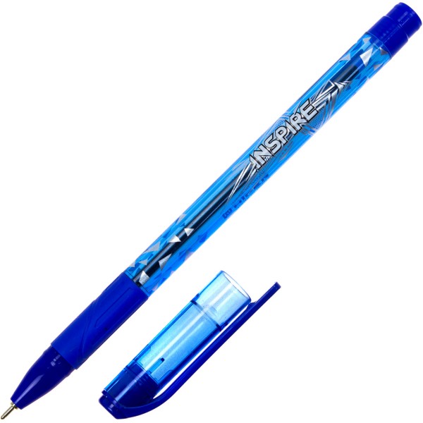 Ручка масляна кулькова Hiper Inspire 0,7 мм синя (10) (100) (1000) HO-115