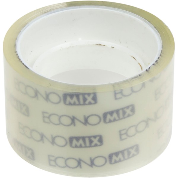 Стрічка клейка канцелярська Economix 24 ммх10 м прозора (6) (840) E40823
