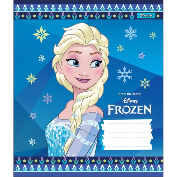 Зошит 12 аркушів лінія 1 Вересня Frozen (25) (500) 764448