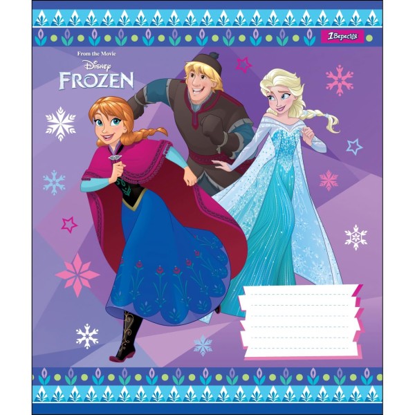 Зошит 12 аркушів лінія 1 Вересня Frozen (25) (500) 764448