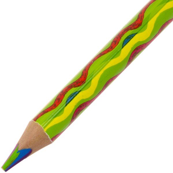 Карандаш цветной, шестицветный грифель Yes Rainbow Jumbo треугольный 290576
