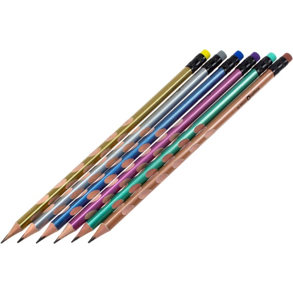 Олівець графітний Optima HI TECH HB з гумкою (12) (144) O15544