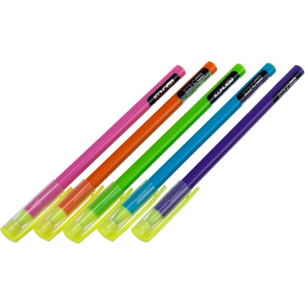 Ручка масляная шариковая Economix Jungle 0,7 мм,синяя (50) E10248