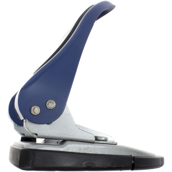 Дырокол Economix 30 листов линия, металлический синий E40118