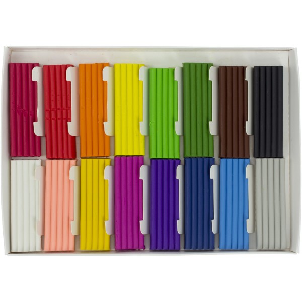 Пластилин 16 цветов 20 гр Class MAXI (30) 7647С