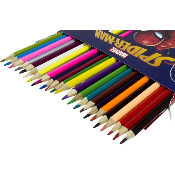 Олівці кольорові 24 кольори Yes Marvel (6) 290601