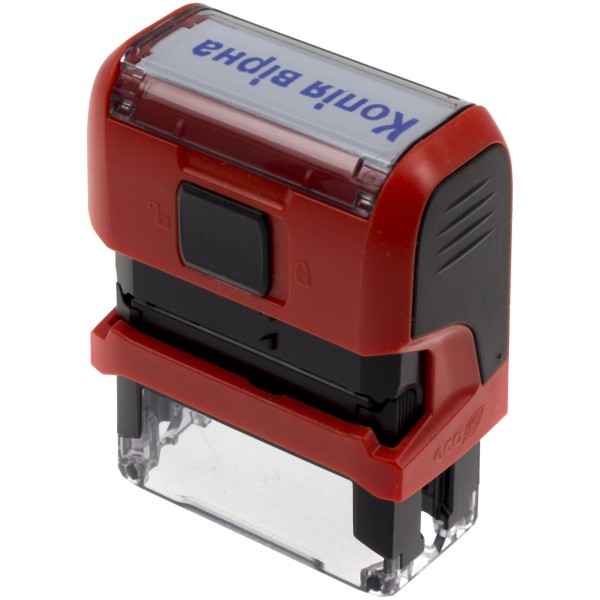 Оснастка для штампа пластикова 38 х14 мм Trodat Копія вірна червона 4911