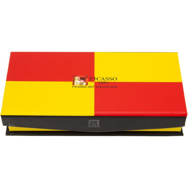 Ручка чернильная Picasso в подарочной картонной упаковке, черный корпус №988 F