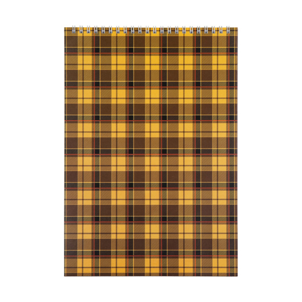 Блокнот на пружині А4 тверда обкладинка 48 аркушів клітинка (4) (40) №D8013-01 Delta by Axent