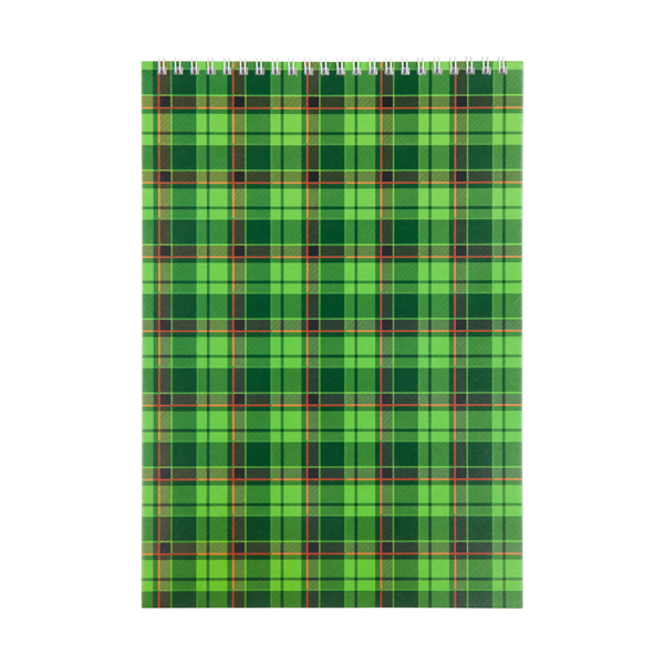 Блокнот на пружині А4 тверда обкладинка 48 аркушів клітинка (4) (40) №D8013-01 Delta by Axent