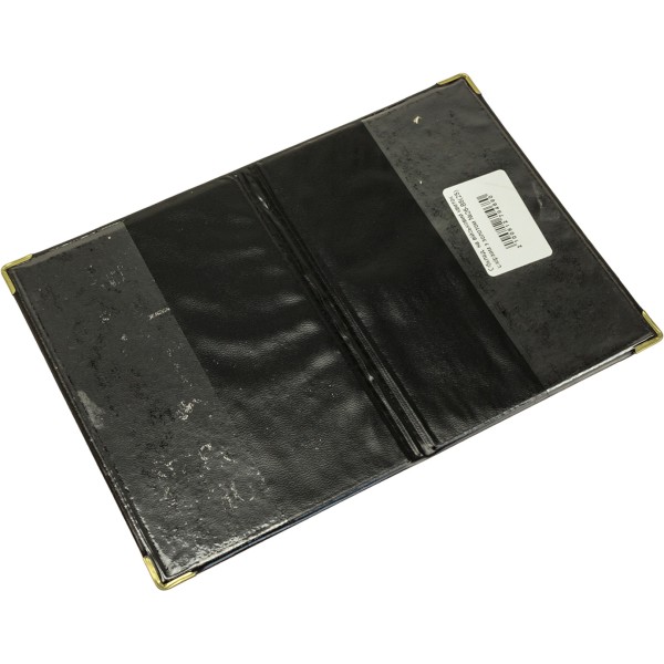 Обкладинка на військовий квиток шкірозамінник з золотом (25) №26-Вб  