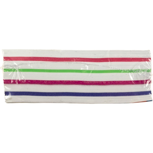 Блок для заміток клітинка 85х85мм 400 аркушів Crystal мікс (40)  