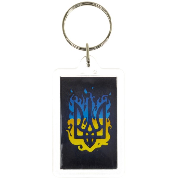  Брелок Слава Украине 52х39 мм акрил (5) №784103