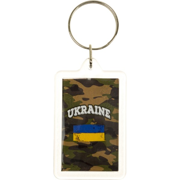  Брелок Слава Украине 52х39 мм акрил (5) №784103