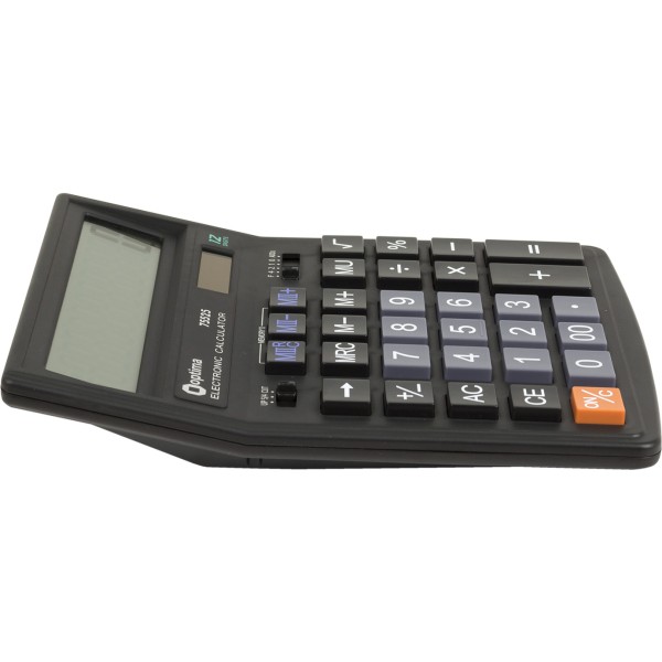 Калькулятор Optima 12-розрядний 200х154х36мм (1) (10) (40) №O75525