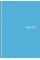 Блокнот на пружині A5 80 аркушів клітинка пластикова обкладинка Genius Школярик (4) (80) №A5-080-6806K   