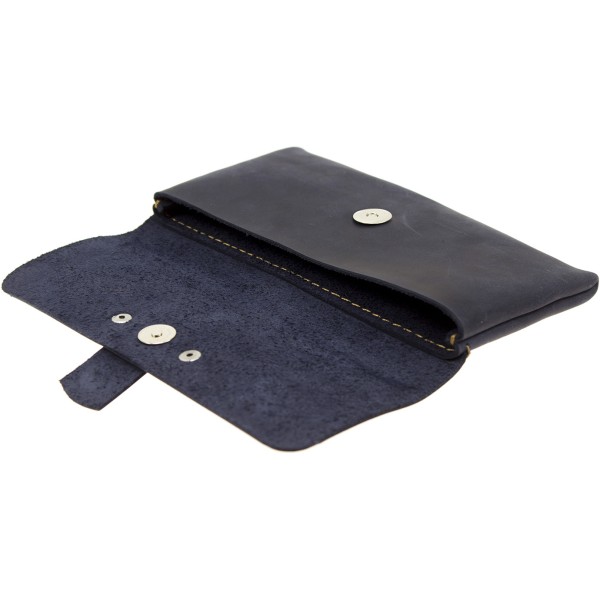 Портмоне Clyde, шкіра, синє Breidon