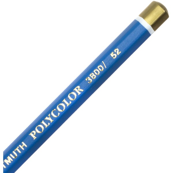 Олівець кольоровий Koh-i-noor Polycolor художній azure blue/небесний синій (12) 3800/52