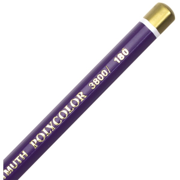 Олівець кольоровий Koh-i-noor Polycolor художній lavender violet dark / лавандовий темно-фіолетовий (12) 3800 / 180