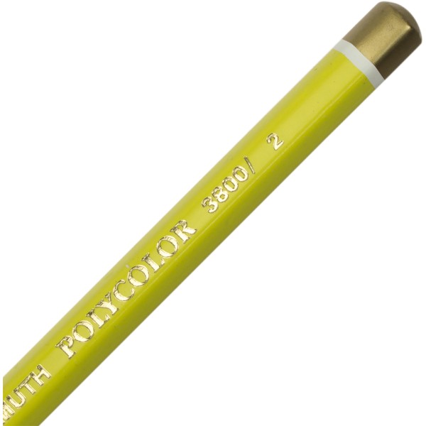 Олівець кольоровий Koh-i-noor Polycolor художній lemon yellow/лимонний жовтий (12) 3800/2
