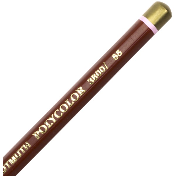 Олівець кольоровий Koh-i-noor Polycolor художній medium terrcotta/терракотовий середній (12) 3800/65