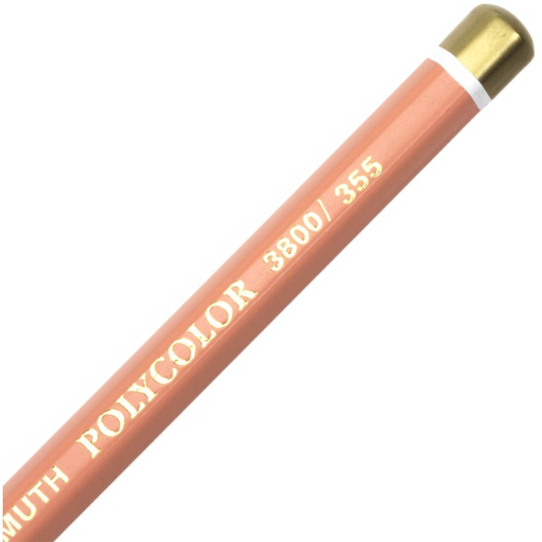 Олівець кольоровий Koh-i-noor Polycolor художній peach orange/персиковий (12) 3800/355
