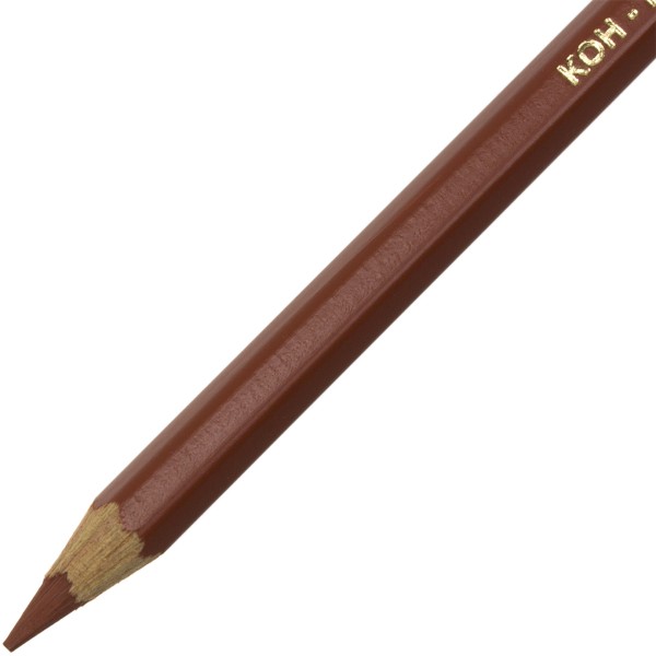 Олівець кольоровий Koh-i-noor Polycolor художній reddisn brown/червоно-коричневий (12) 3800/30