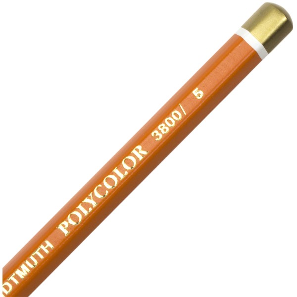Олівець кольоровий Koh-i-noor Polycolor художній reddisn orange/червоно-помаранчевий (12) 3800/5