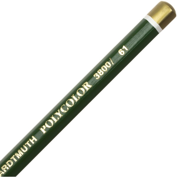Олівець кольоровий Koh-i-noor Polycolor художній sap green/крушиновий зелений (12) 3800/61