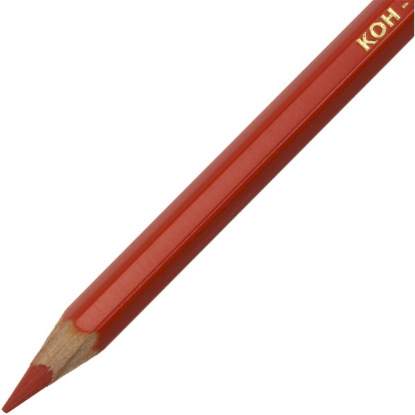Олівець кольоровий Koh-i-noor Polycolor художній vermillion red / вермильон червоний (12) 3800 / 6