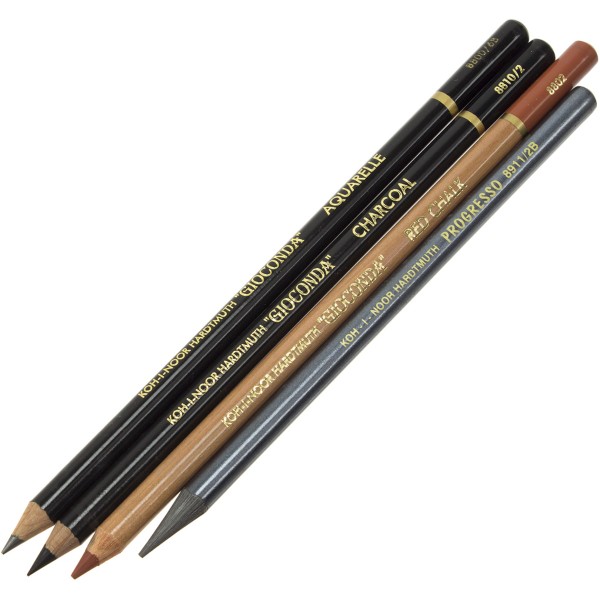 Набір художній 39 предметів Koh-i-noor Gioconda Polycolor дерев'яна коробка 8895