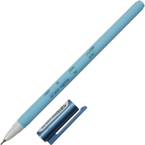 Ручка масляна кулькова Yes Glam 0,7 синя (24) 412014