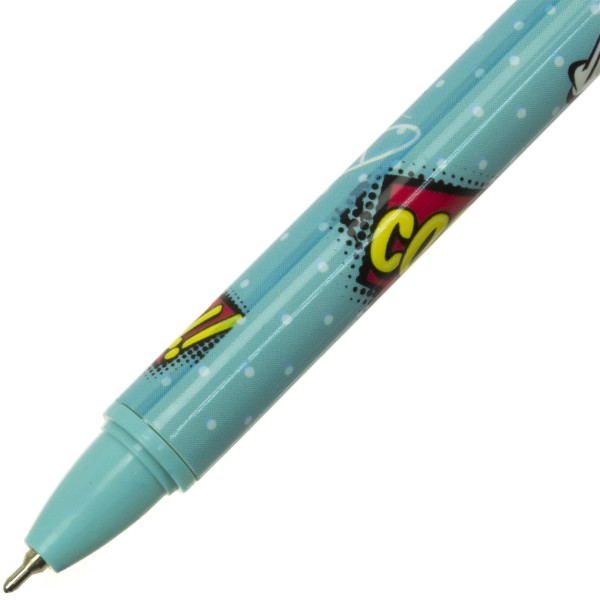 Ручка автоматична масляна кулькова Yes Comic machines 0,7 мм синя (36) 412004