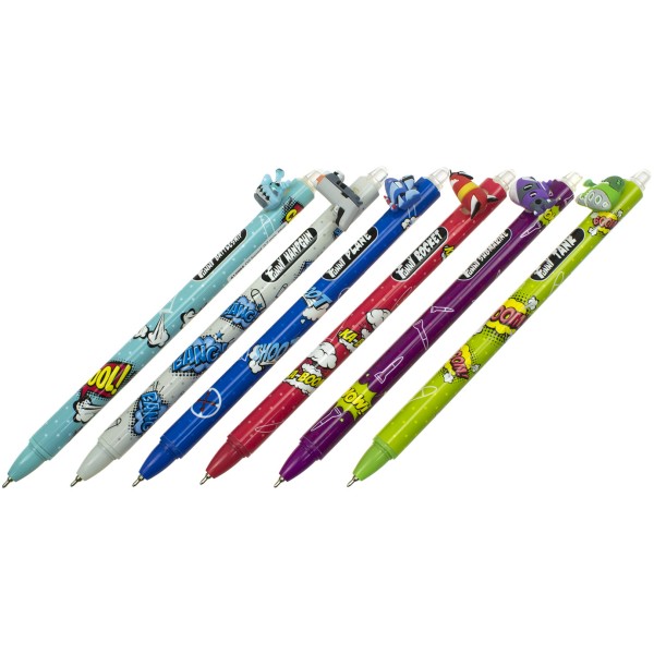 Ручка автоматична масляна кулькова Yes Comic machines 0,7 мм синя (36) 412004