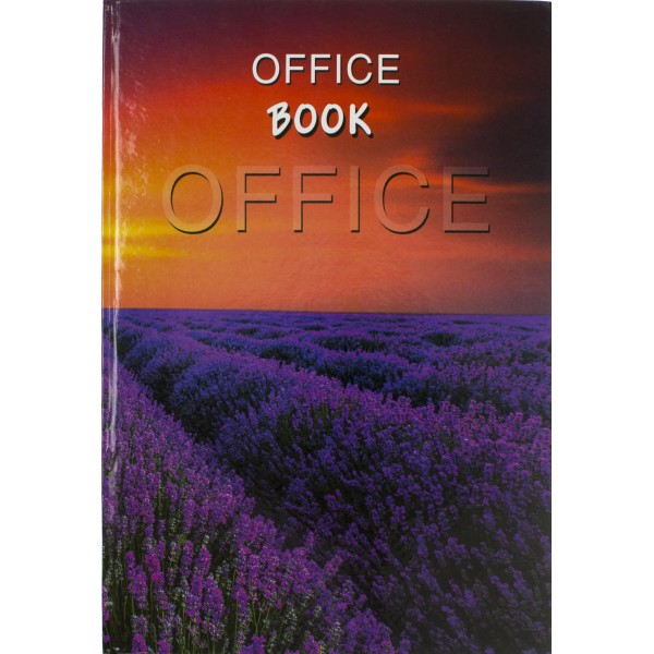 Книга-канцелярская А4 96 листов клетка Фолдер офсет твердая обложка (10)