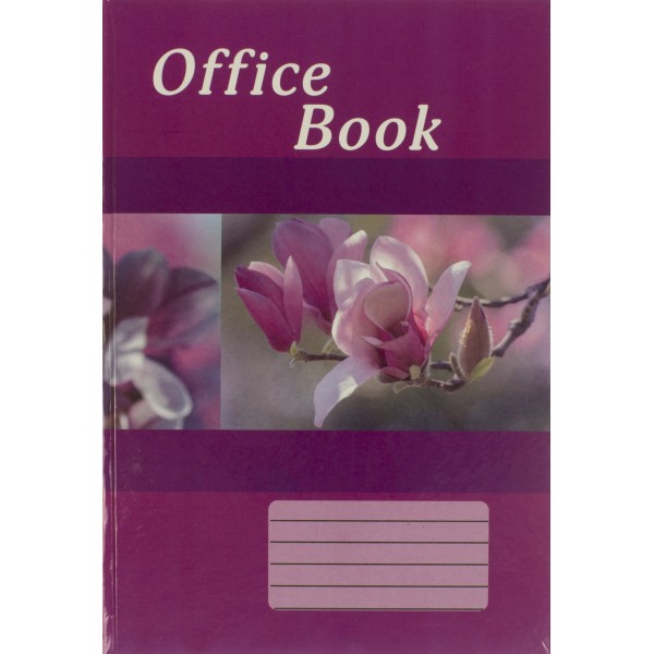 Книга-канцелярська А4 200 аркушів клітинка Фолдер офсет тверда обкладинка (10)