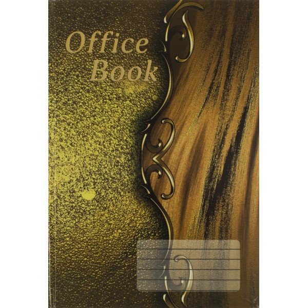 Книга-канцелярська А4 200 аркушів клітинка Фолдер офсет тверда обкладинка (10)