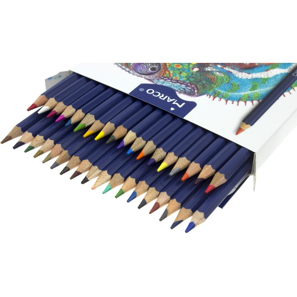 Олівці кольорові 36 кольорів Marco Chroma (4) (48) 8010-36CB/1374