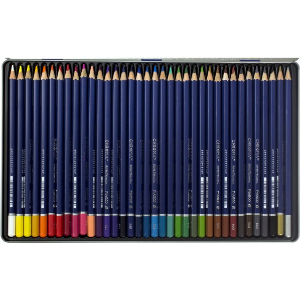 Олівці кольорові 36 кольорів Marco Chroma металева коробка (4) (24) 8010-36TN/1381