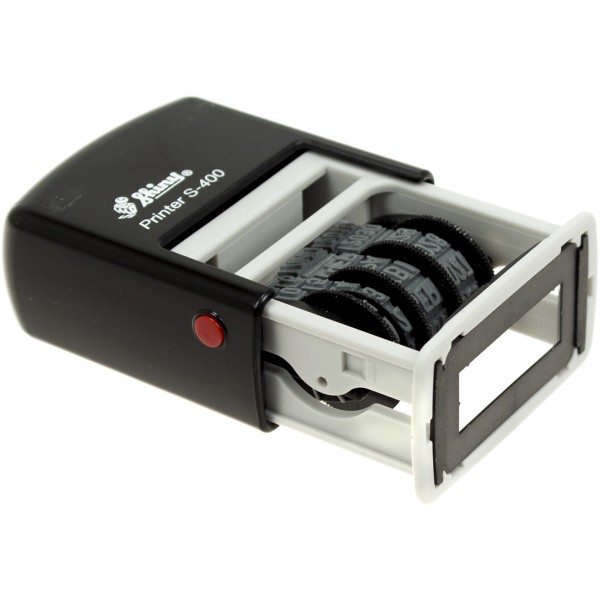 Міні-датер 4мм пластиковий Shiny S-400 (українською)