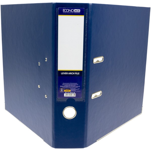 Папка-регистратор A4 Economix 7 см темно-синяя собранная (10) E39721 * -24