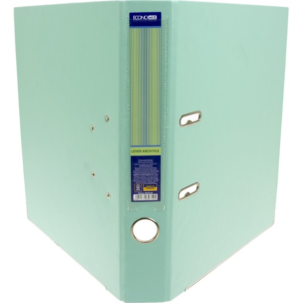 Папка-реєстратор A4 Economix 5 см Lux м'ятна зібрана (10) №E39722 * -84