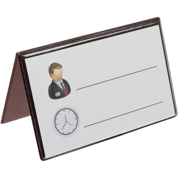  Табличка інформаційна двостороння вініл бордо (10) №0300-0073-10