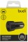 Зарядное устройство автомобильное Budi быстрая зарядка 2.4A 2USB black Breidon №M8J622Q