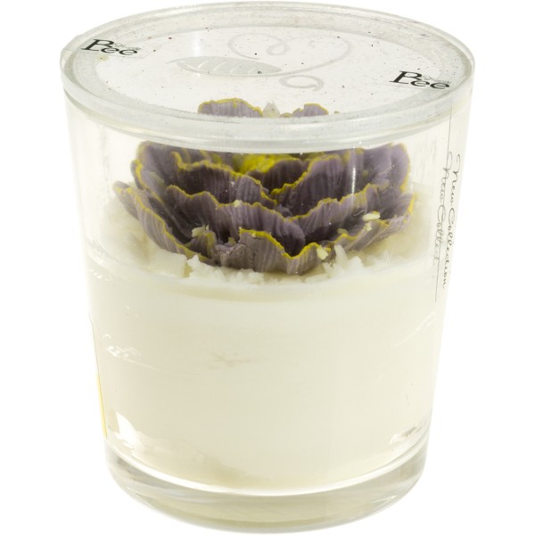  Свічка Квітка 376 гр у склянці