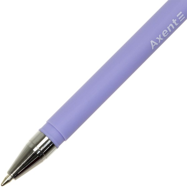 Ручка кулькова Axent Pastelini синя (12) (144) AB1083-02-A