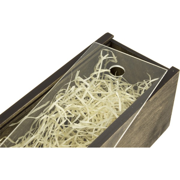 Коробка для напоїв 38х12х12см фанера лакована