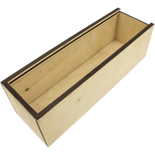 Коробка для напоїв 38х12х12см фанера