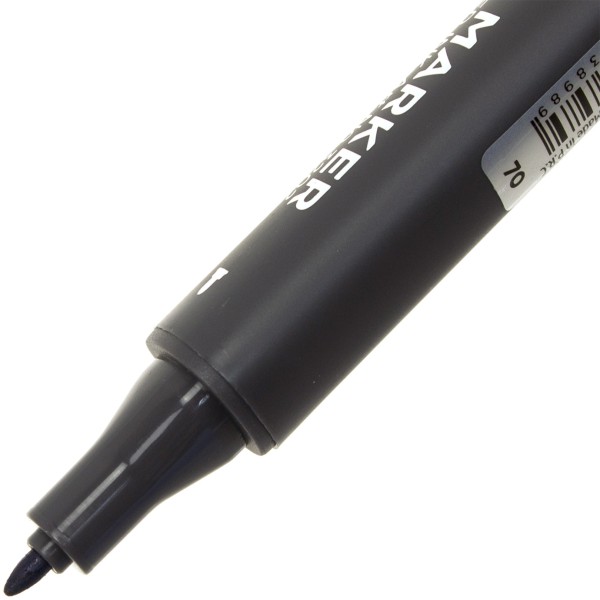 Маркер художественный двусторонний STA королевский синий (6) 3202-70