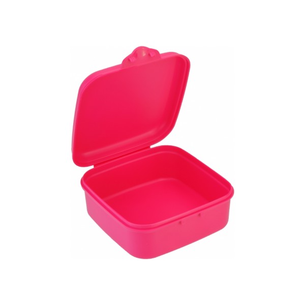 Ланч бокс пластиковый Economix 850 мл. Food. малиновый (12) №E98397